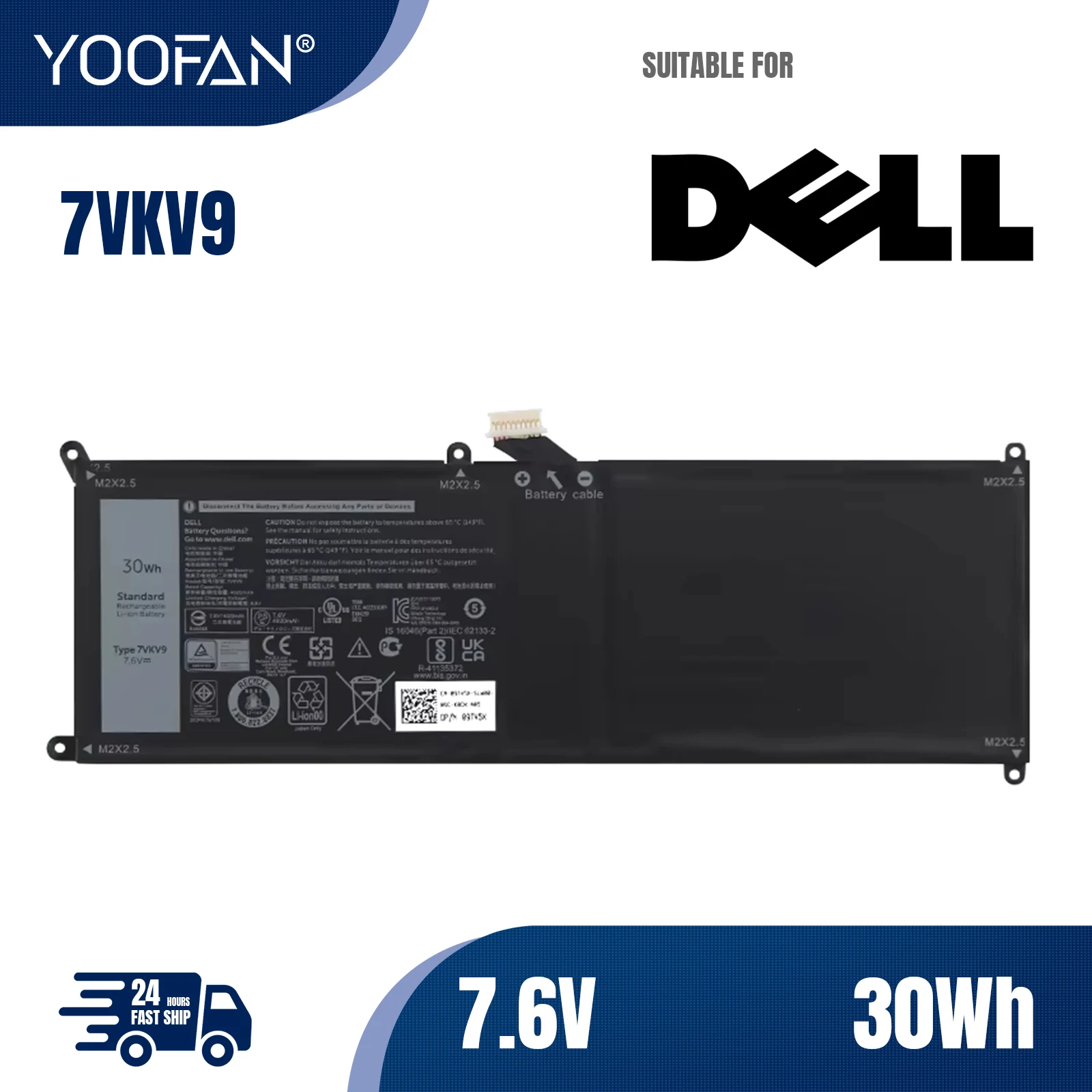 YOOFAN Портативная батарея ordenador для DELL Latitude XPS12, 12, 7000, 7275, 9TV5X, 0V55D0, 7VKV9
YOOFAN Портативная батарея ordenador для DELL Latitude XPS12, 12, 7000, 7275, 9TV5X, 0V55D0, 7VKV9