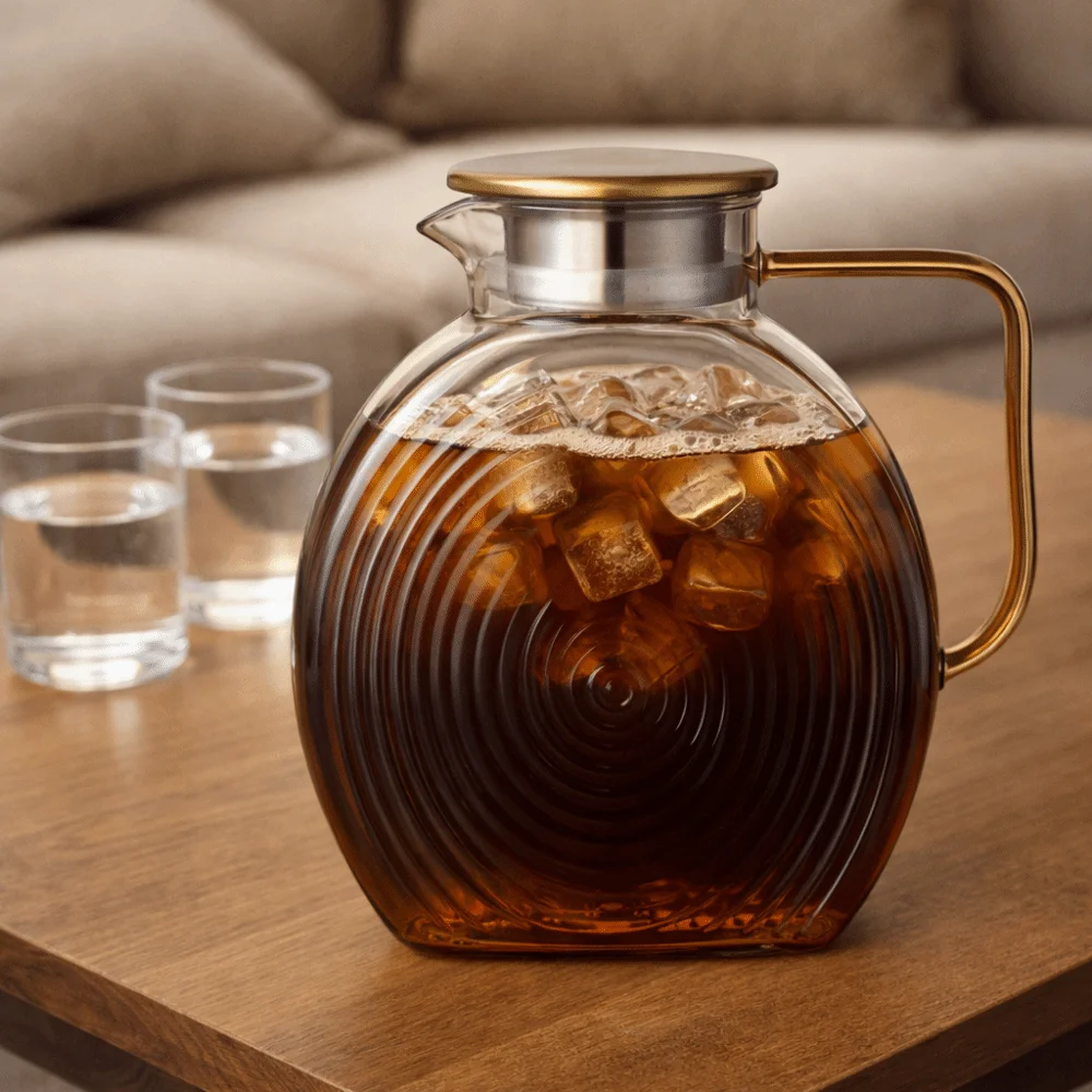 Practical Nordic Style Refrigerator Snail Glass Pitcher 2.5L Large Capacity Water Jug Heat Resistant Water Bottle Hotel
Practical Nordic Style Refrigerator Snail Glass Pitcher 2.5L Large Capacity Water Jug Heat Resistant Water Bottle Hotel