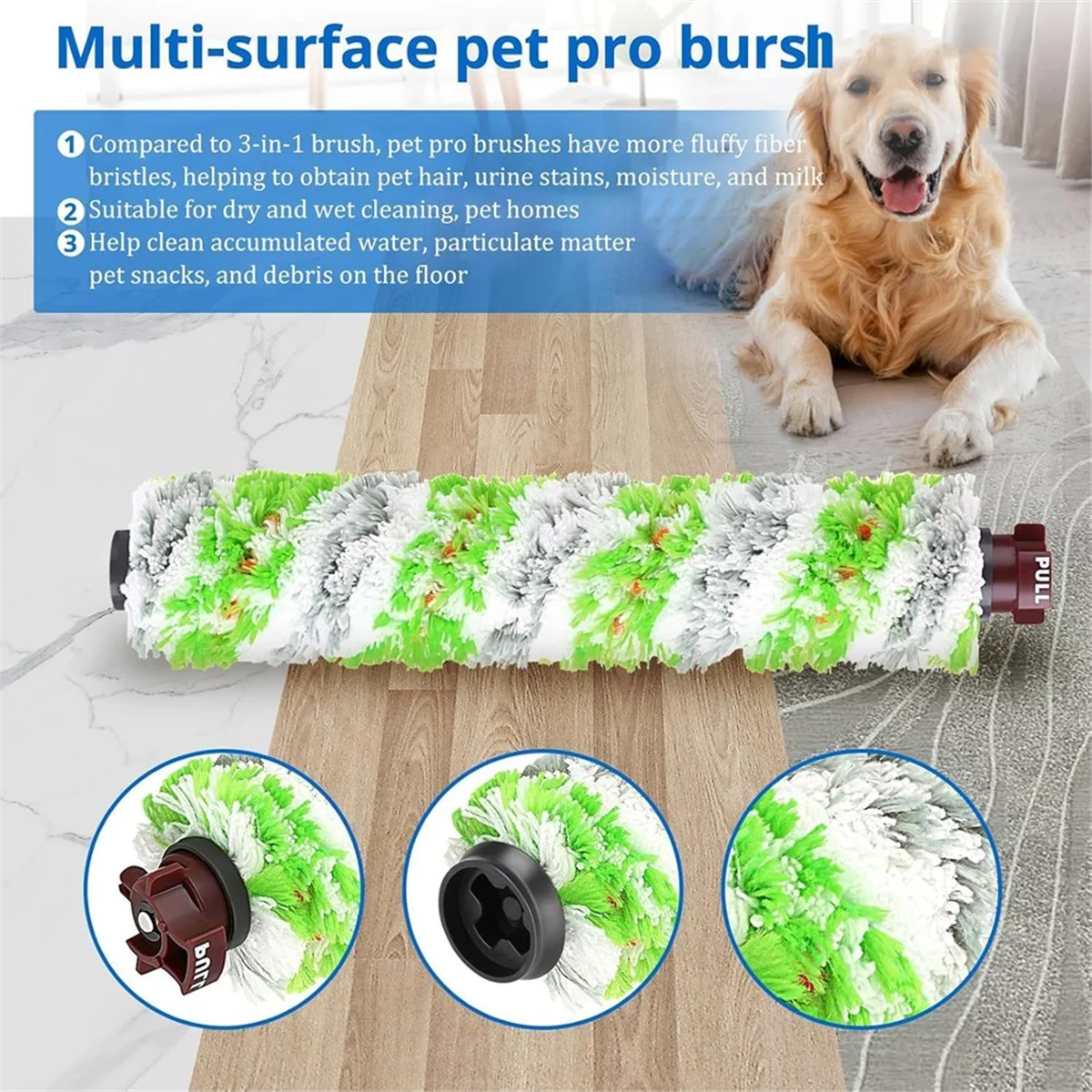 ABFI 8 шт. сменный щетковый фильтр для Bissell CrossWave Pet Pro, рулон щетки для нескольких поверхностей 1868 вакуумный фильтр 1866
ABFI 8 шт. сменный щетковый фильтр для Bissell CrossWave Pet Pro, рулон щетки для нескольких поверхностей 1868 вакуумный фильтр 1866