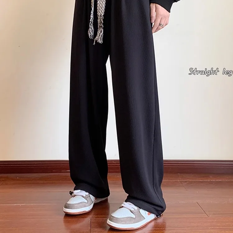 Large Size Drapey Lazy Sle Floor-Length Pants Wide Leg Casual Straight American High Street Spring Autumn Trendy Brand
Large Size Drapey Lazy Sle Floor-Length Pants Wide Leg Casual Straight American High Street Spring Autumn Trendy Brand