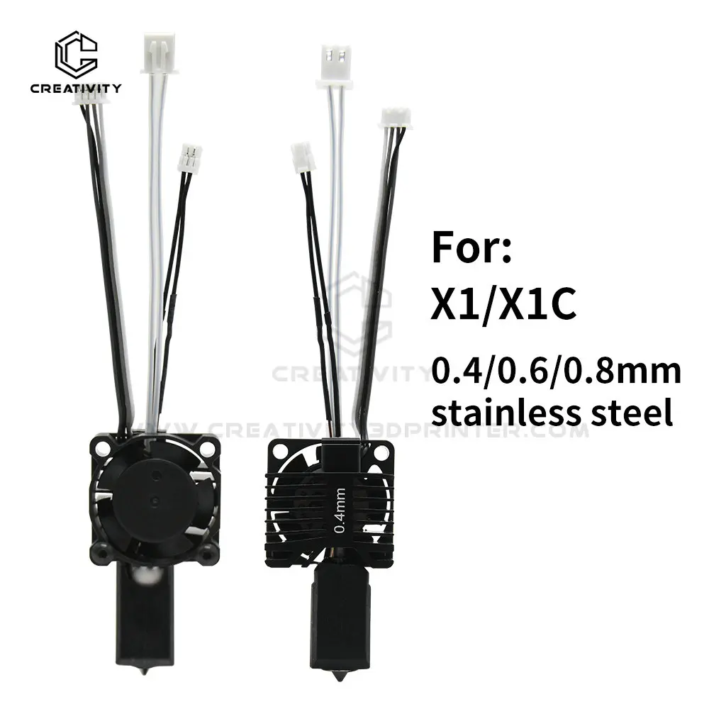 Labx1 P1 Series Upgraded Hotend Kit 2510 Fan Thermistor Heating Rod Fit Bamboo X1X1-Carbon X1C Combo P1P P1S 3D Printer
Labx1 P1 Series Upgraded Hotend Kit 2510 Fan Thermistor Heating Rod Fit Bamboo X1X1-Carbon X1C Combo P1P P1S 3D Printer