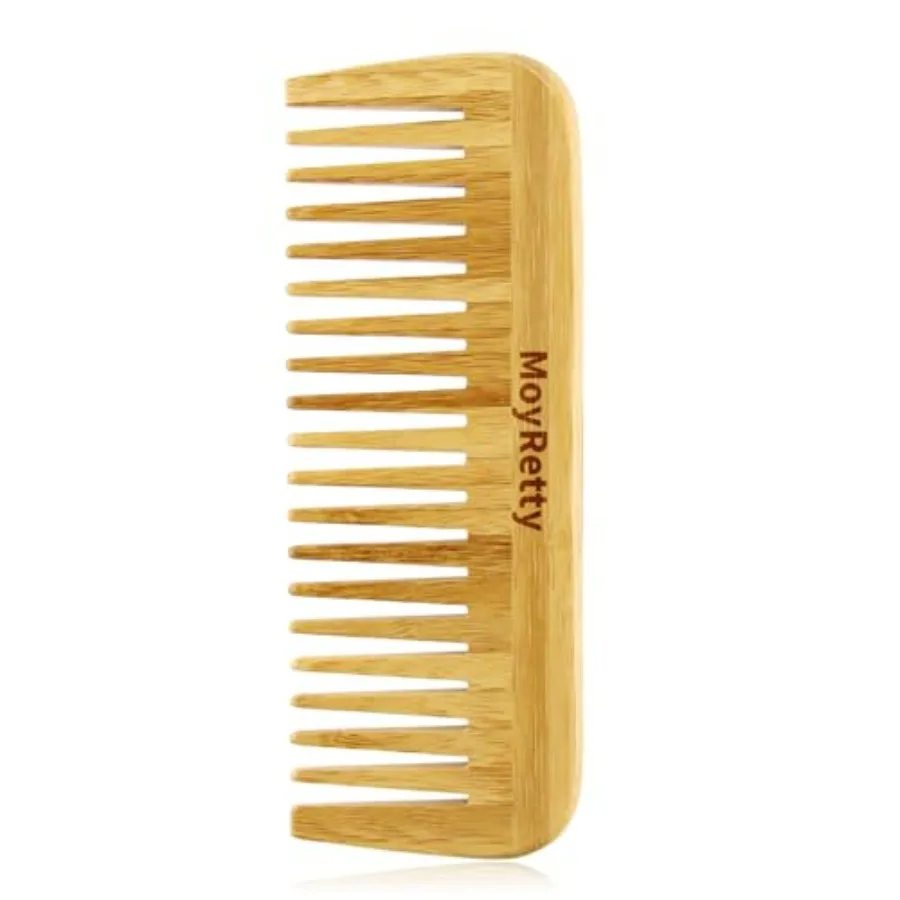 Wide Tooth Comb for Curly and Thick Hair - Natural Anti-Static Detangling Comb for Men and Women - Durable Scalp Massage Hair T
Wide Tooth Comb for Curly and Thick Hair - Natural Anti-Static Detangling Comb for Men and Women - Durable Scalp Massage Hair T