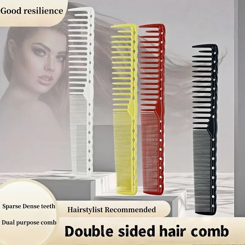 Double Headed Anti Static Wide Dense Teeth Dual Use Hairdressing Comb Barber Dedicated Cutting Comb Barber Shop AccessoriesTools
Double Headed Anti Static Wide Dense Teeth Dual Use Hairdressing Comb Barber Dedicated Cutting Comb Barber Shop AccessoriesTools