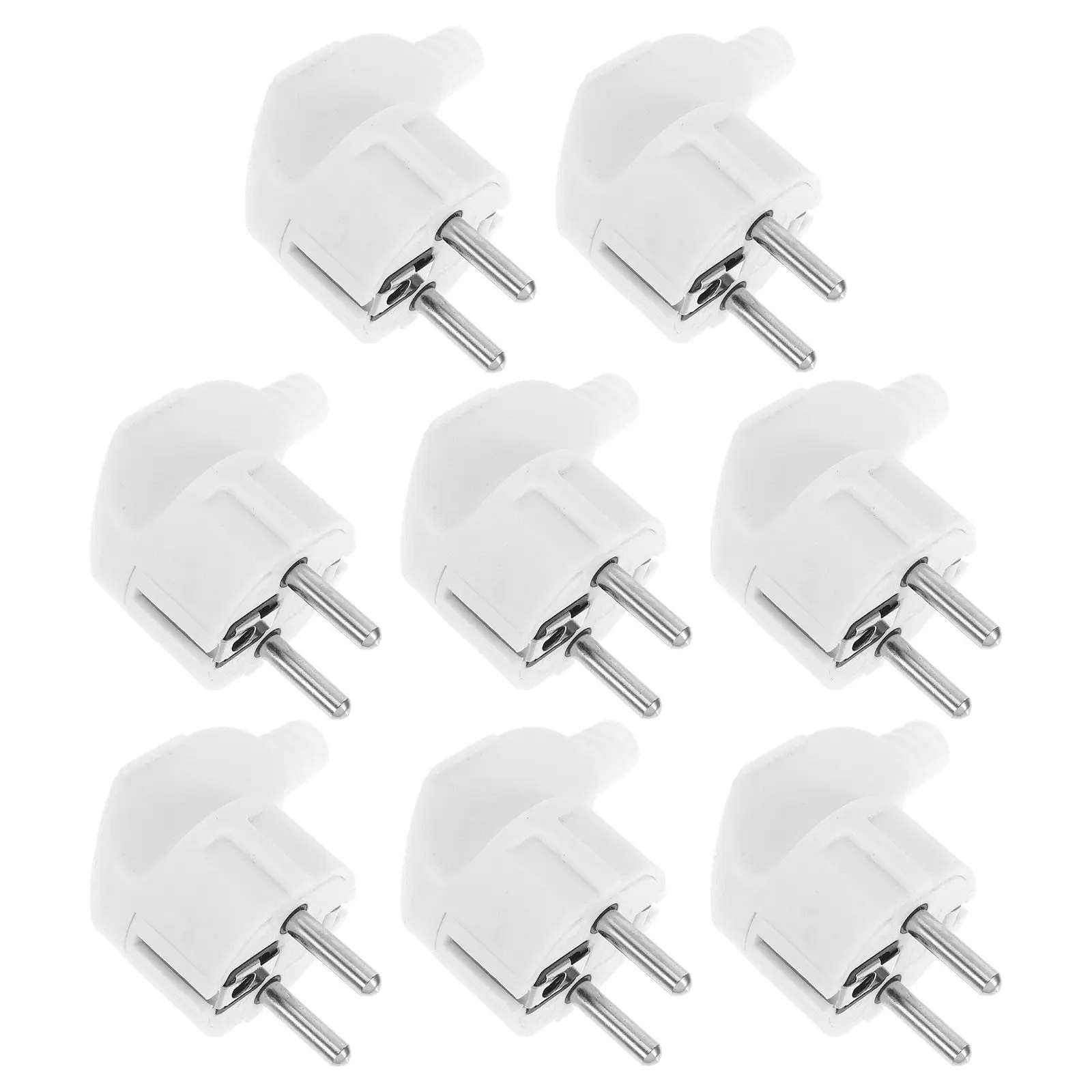 Набор из 8 разборных европейских электрических вилок (французский стандарт, два круглых штыря) для самостоятельной замены, силовой разъем
Набор из 8 разборных европейских электрических вилок (французский стандарт, два круглых штыря) для самостоятельной замены, силовой разъем