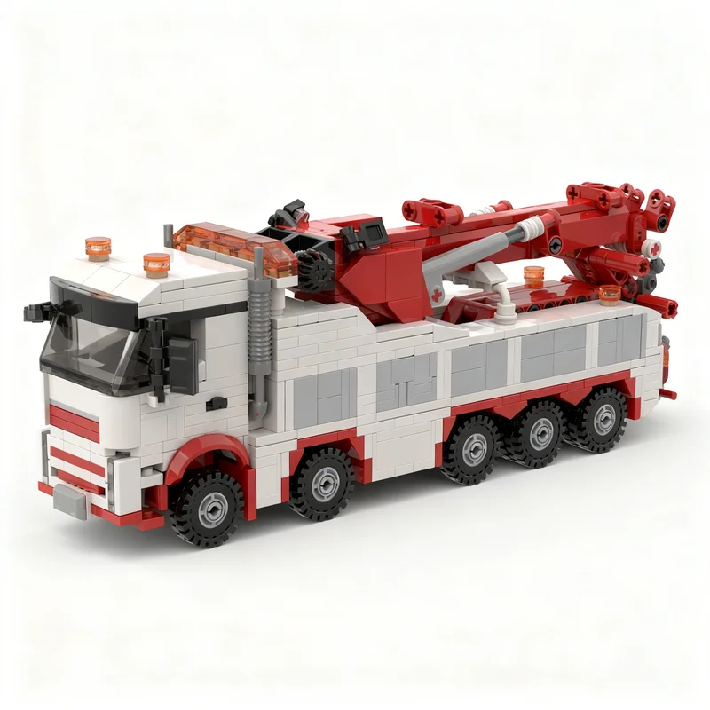 950PCS MOC City Champions Super Car Construction Truck 5 Achsiger Tow Mit Rotator Model Technology DIY Building Blocks Gift Home
950PCS MOC City Champions Super Car Construction Truck 5 Achsiger Tow Mit Rotator Model Technology DIY Building Blocks Gift Home