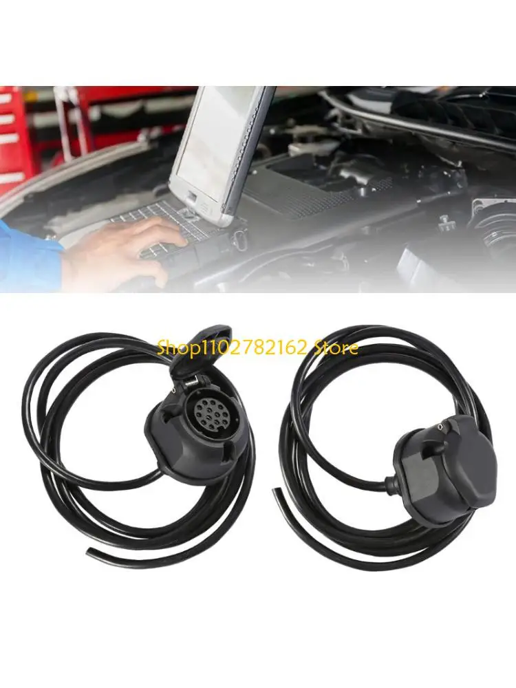 547B 12V 13 Pin Towing Plug On The Car Trailer Caravans Electric Socket Connector
547B 12V 13 Pin Towing Plug On The Car Trailer Caravans Electric Socket Connector