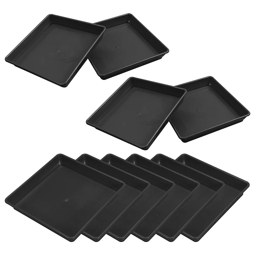 10 Pcs Square Plant Saucer with Drain Flower Pot Tray Plants Water Catcher Stand Bonsai Pots
10 Pcs Square Plant Saucer with Drain Flower Pot Tray Plants Water Catcher Stand Bonsai Pots