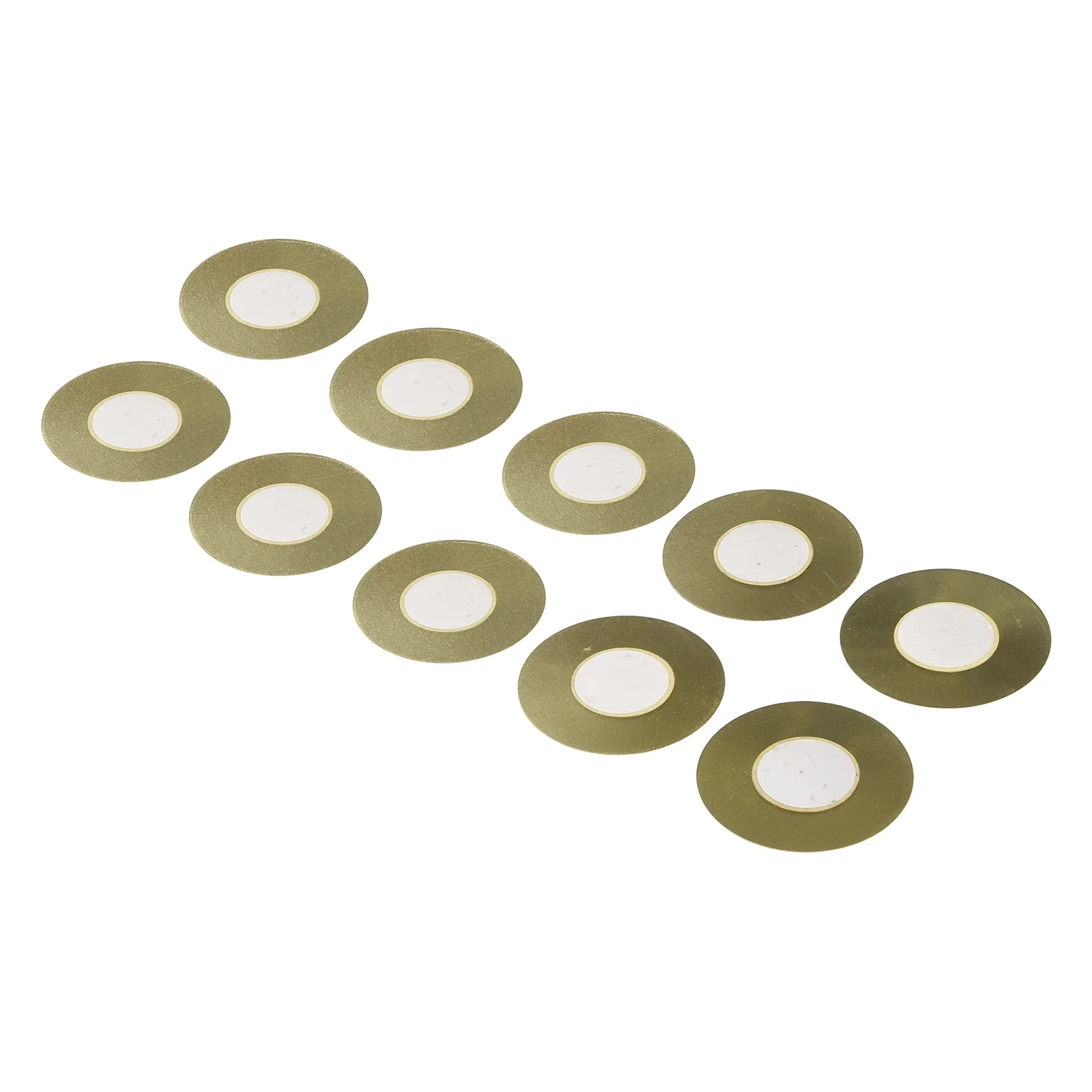 10pc Drum Clutch Pad Piezo Discs Acoustic Pickup Buzzer Loudspeaker Dia 50mm DIY Drum Guitar Bass Accessories Musical Instrument
10pc Drum Clutch Pad Piezo Discs Acoustic Pickup Buzzer Loudspeaker Dia 50mm DIY Drum Guitar Bass Accessories Musical Instrument