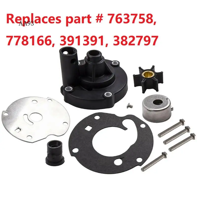 AA-391391 778166 382797 Water Pump Impeller Set 763758 Fit For Johnson Evinrude 5.5HP 6HP 7.5HP Outboard Motors Accessories
AA-391391 778166 382797 Water Pump Impeller Set 763758 Fit For Johnson Evinrude 5.5HP 6HP 7.5HP Outboard Motors Accessories