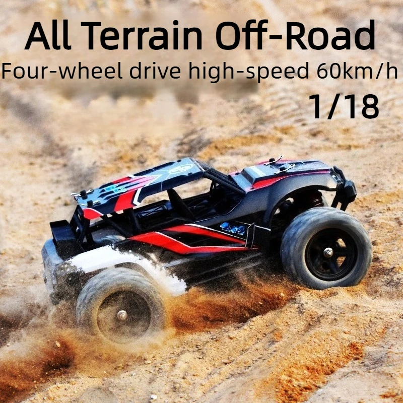 1/18 RC 4WD Remote Control Off-Road Vehicle All-Terrain Climbing Drifting High-Speed Racing Car Electric Toy Simulation Model
1/18 RC 4WD Remote Control Off-Road Vehicle All-Terrain Climbing Drifting High-Speed Racing Car Electric Toy Simulation Model