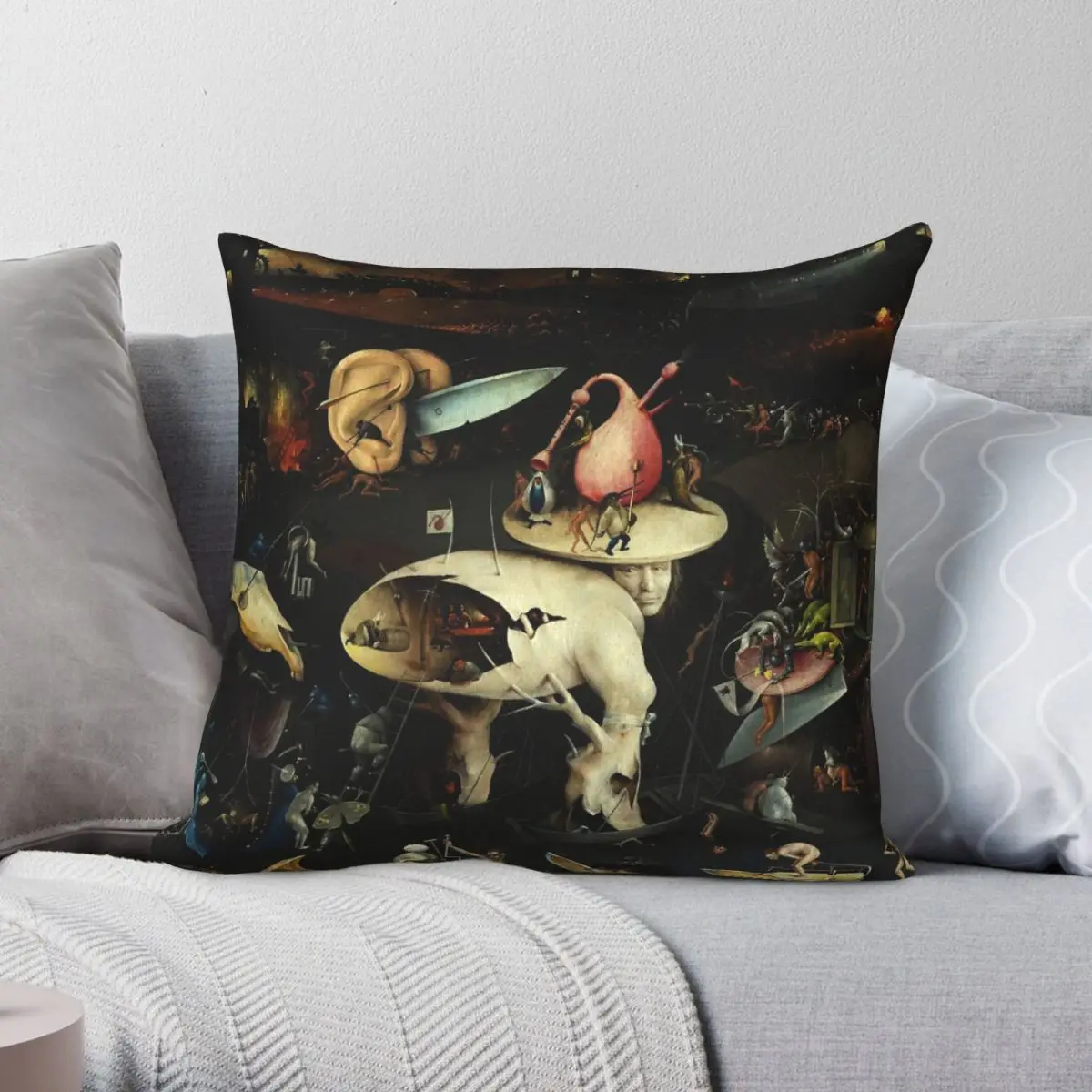 Чехол для подушки HELL By hierотнимус Bosch, полиэстеровый льняной бархатный чехол с узором на молнии, декоративный чехол для подушки, чехол для кровати 18 дюймов
Чехол для подушки HELL By hierотнимус Bosch, полиэстеровый льняной бархатный чехол с узором на молнии, декоративный чехол для подушки, чехол для кровати 18 дюймов