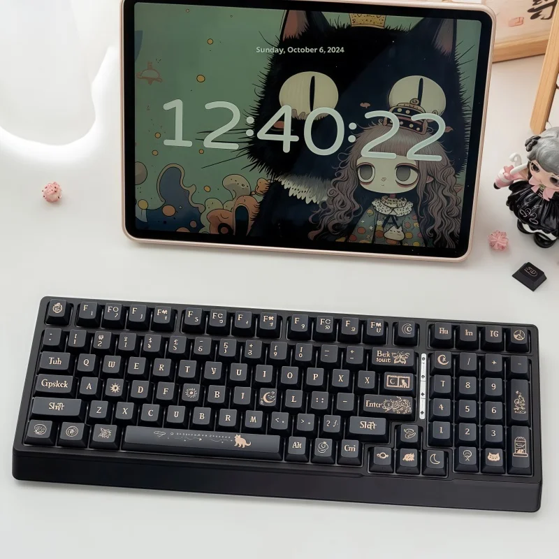 Mist Shadow Keycap Side Print Illuminate Cherry Profile Height 128Key Small Full Set PBT Material Five sided Thermal Sublimation
Mist Shadow Keycap Side Print Illuminate Cherry Profile Height 128Key Small Full Set PBT Material Five sided Thermal Sublimation