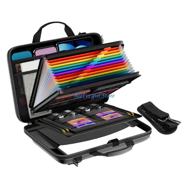 C7AB Elegant Hard Shell Document Holder With Inner Sections And Carrying Handles
C7AB Elegant Hard Shell Document Holder With Inner Sections And Carrying Handles