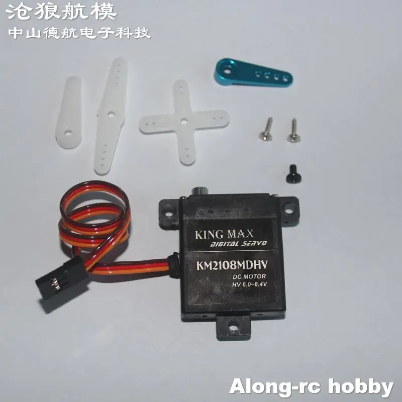 2pcs Kingmax KM2108MDHV 21g Servo 8kg.cm Torque Digital Metal Gears Wing Servos for RC Glider Airplane Model Plane Aircraft F3P
2pcs Kingmax KM2108MDHV 21g Servo 8kg.cm Torque Digital Metal Gears Wing Servos for RC Glider Airplane Model Plane Aircraft F3P
