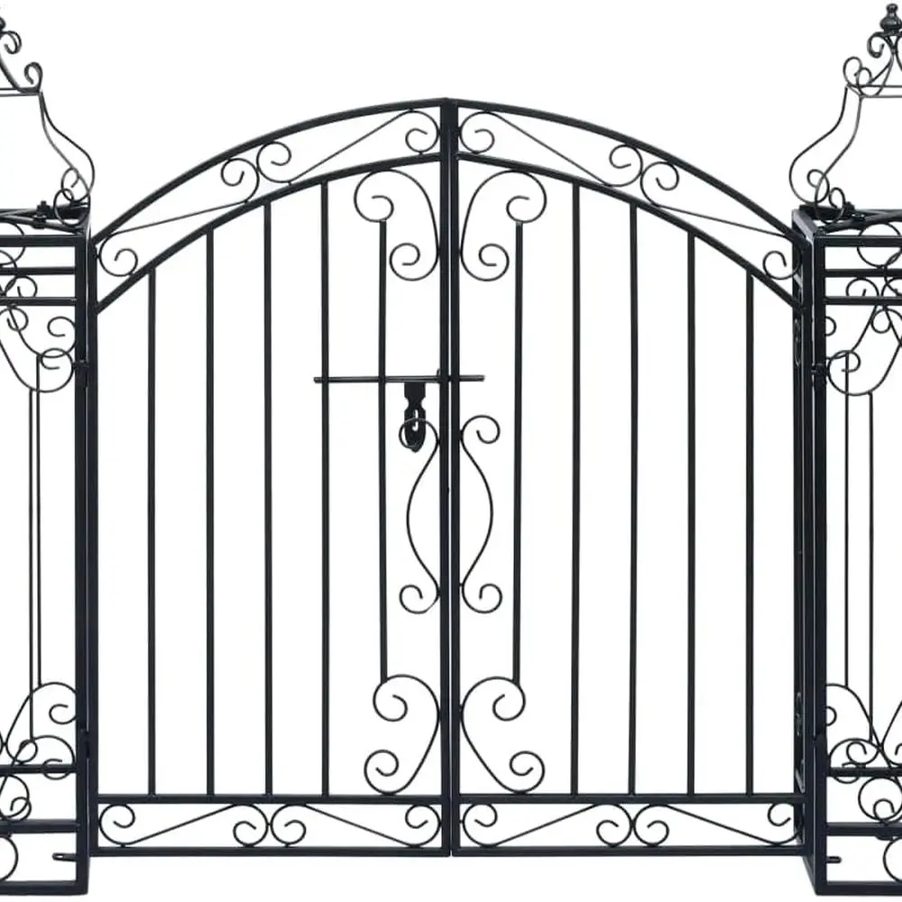 Elegant 48 Wrought Iron Garden Gate, 8.1x39.4, 11.3kg, Suitable for Arches, Trellises, Arbors & Pergolas
Elegant 48 Wrought Iron Garden Gate, 8.1x39.4, 11.3kg, Suitable for Arches, Trellises, Arbors & Pergolas