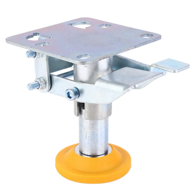Trolley Brake Floor Lock Iron Galvanized Trolley Cart Lock With TPU Pad For 3in Casters
Trolley Brake Floor Lock Iron Galvanized Trolley Cart Lock With TPU Pad For 3in Casters