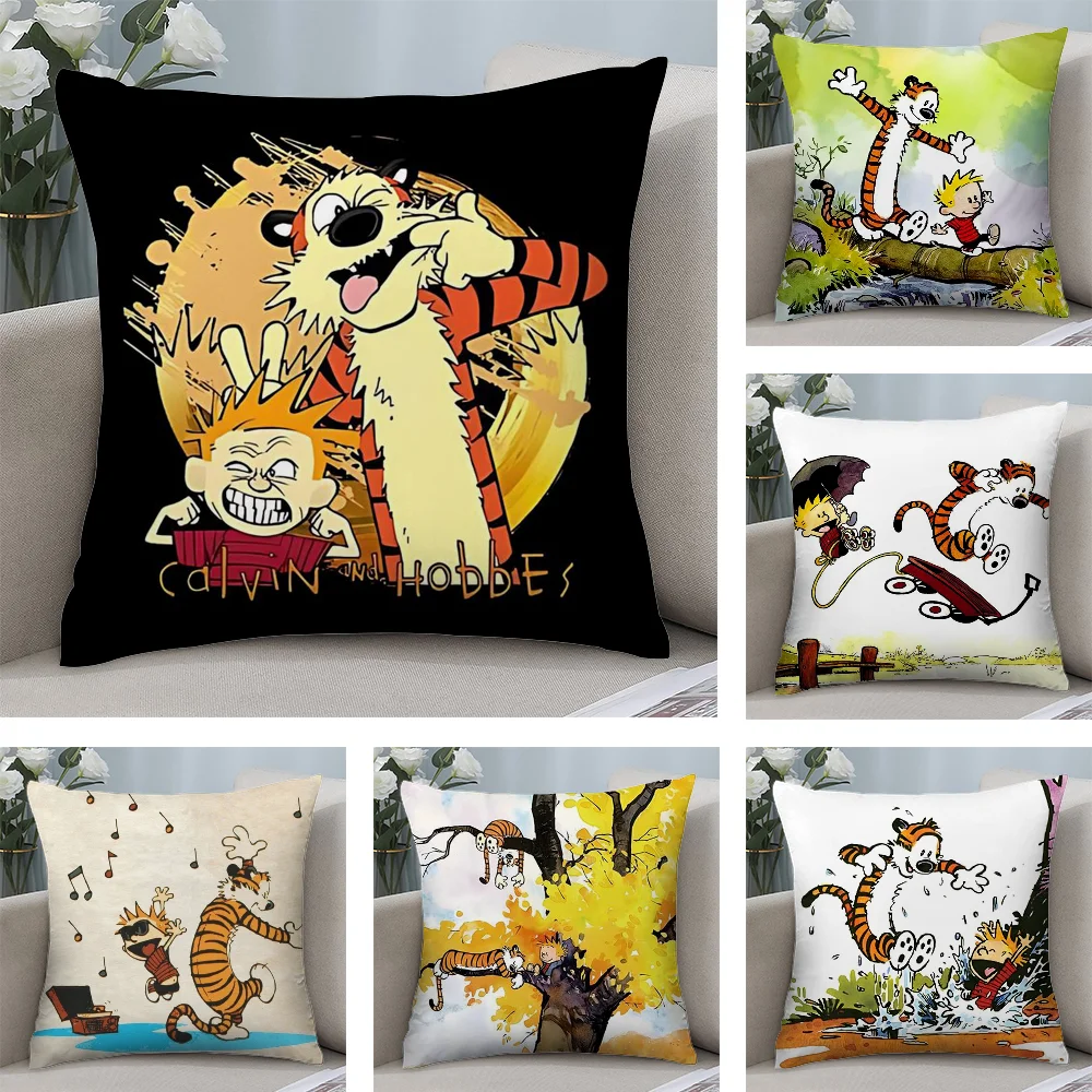 C-Calvin and H-Hobbes Pillow Case Short Plush Pillow Covers Sofa Decorative Gift Home Double-sided Printing Cushion Cover
C-Calvin and H-Hobbes Pillow Case Short Plush Pillow Covers Sofa Decorative Gift Home Double-sided Printing Cushion Cover