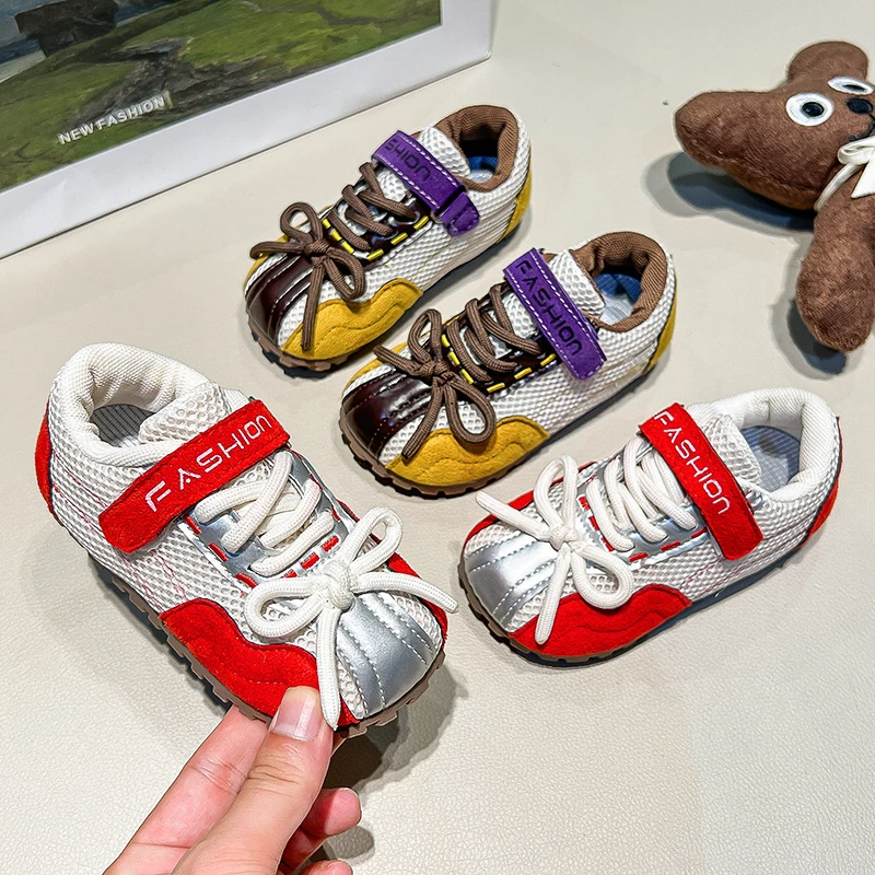 Girls Sneakers New Children Flat Shoes Color-Blocked Large-size Sneakers Kids Shoes Skateboard Children Casual Shoes Female
Girls Sneakers New Children Flat Shoes Color-Blocked Large-size Sneakers Kids Shoes Skateboard Children Casual Shoes Female