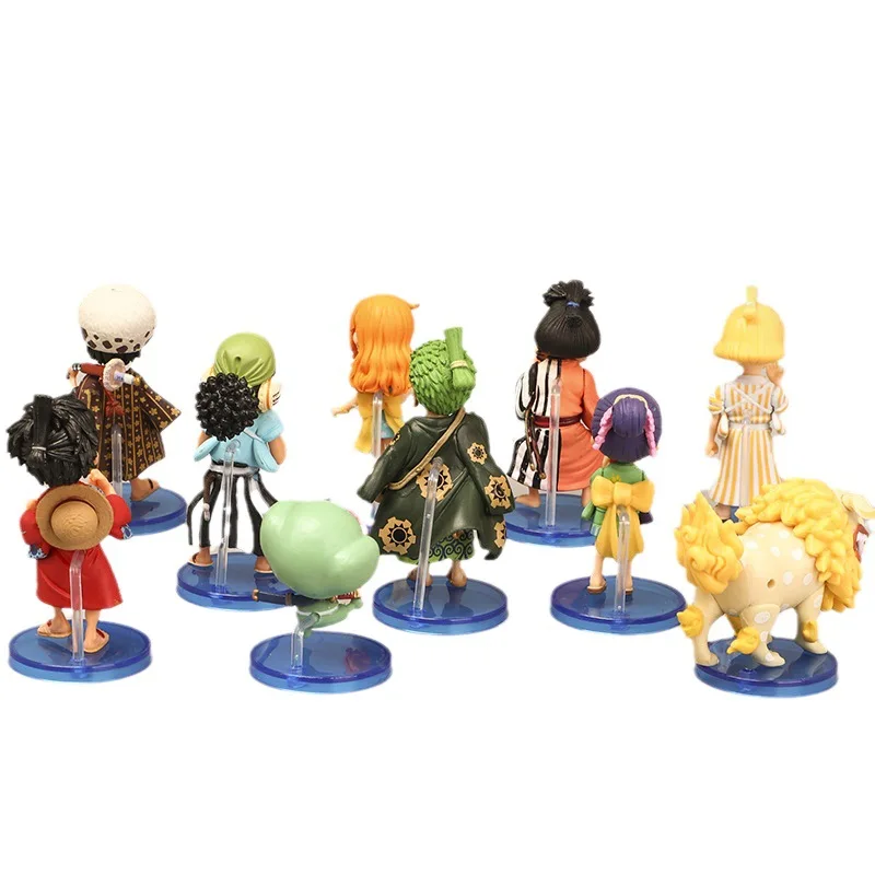10pcs One Piece Anime Straw Hat Pirates Luffy Zoro Chopper GK Model Cartoon Car Desktop Ornaments Charm Hobby Toys Kids Gift
10pcs One Piece Anime Straw Hat Pirates Luffy Zoro Chopper GK Model Cartoon Car Desktop Ornaments Charm Hobby Toys Kids Gift