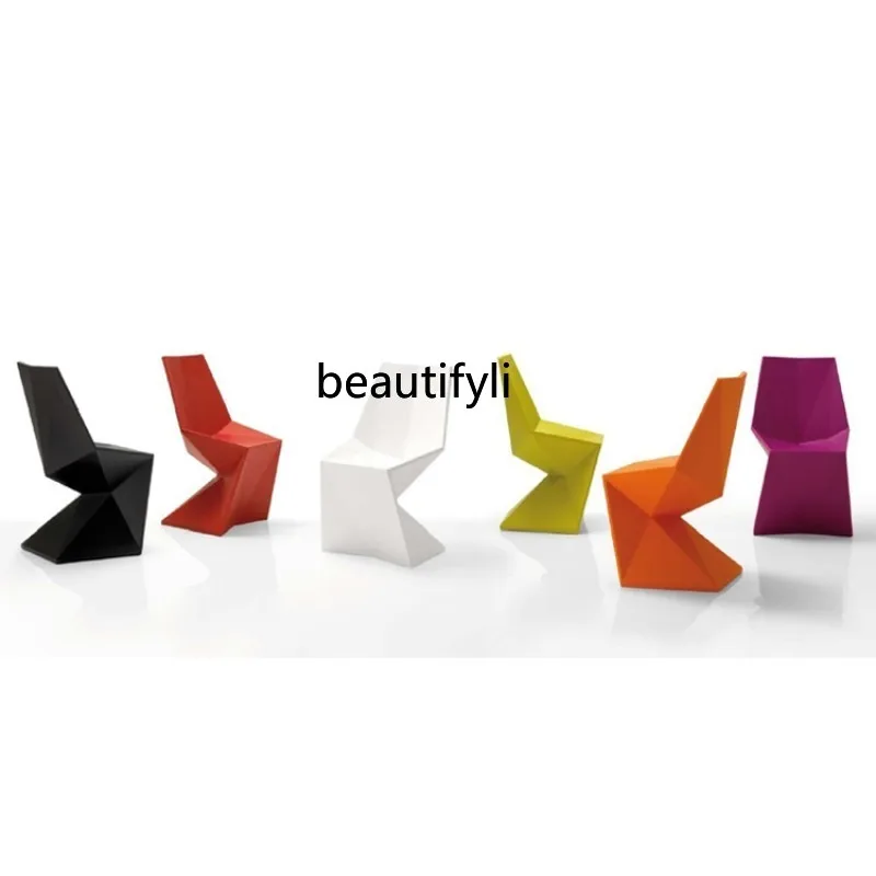 Creative Leisure Chair Diamond S Chair Personality Pan Dong Chair FRP All-Match S Stool Seat Polygon Chair Shaped Chair
Creative Leisure Chair Diamond S Chair Personality Pan Dong Chair FRP All-Match S Stool Seat Polygon Chair Shaped Chair