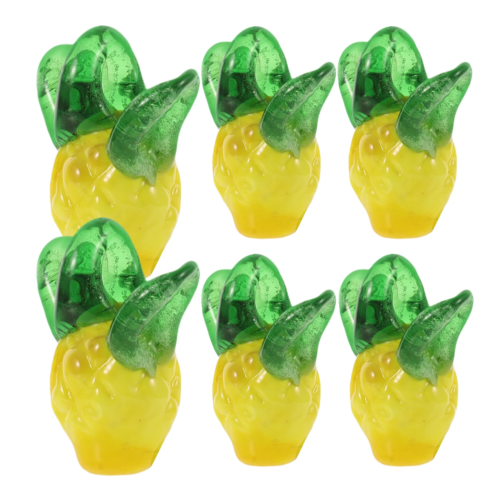 6pcs Pineapple Pendant Charms Colored Glass Ornaments for Diy Necklace Bracelet Earring Jewelry Making Crafts Accessories Bulk
6pcs Pineapple Pendant Charms Colored Glass Ornaments for Diy Necklace Bracelet Earring Jewelry Making Crafts Accessories Bulk