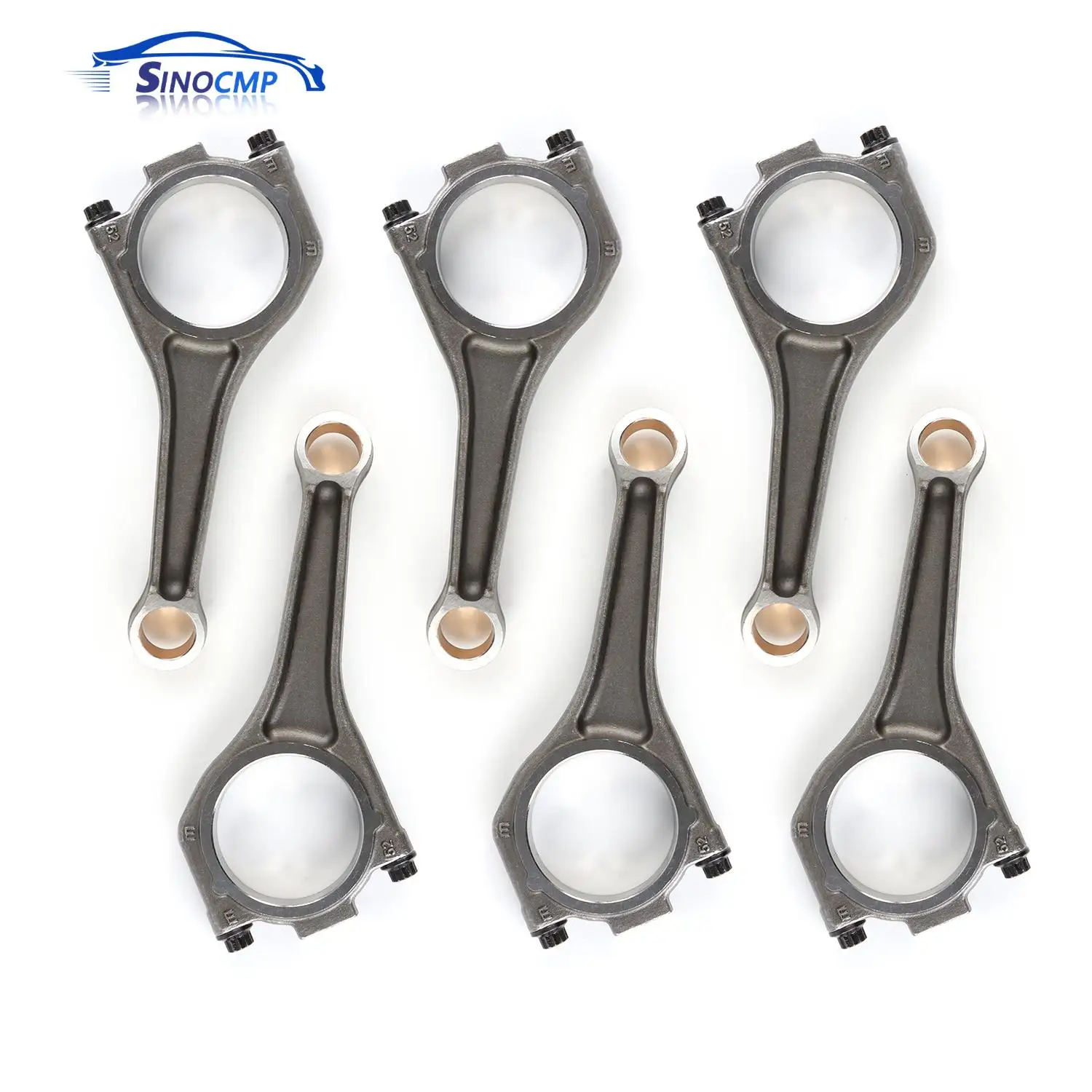 Комплект шатунов двигателя из 6 шт. для Jaguar Land Rover Range Rover 3.0L AJ126 V6, запасная часть двигателя автомобиля, аксессуары для шатунов
Комплект шатунов двигателя из 6 шт. для Jaguar Land Rover Range Rover 3.0L AJ126 V6, запасная часть двигателя автомобиля, аксессуары для шатунов