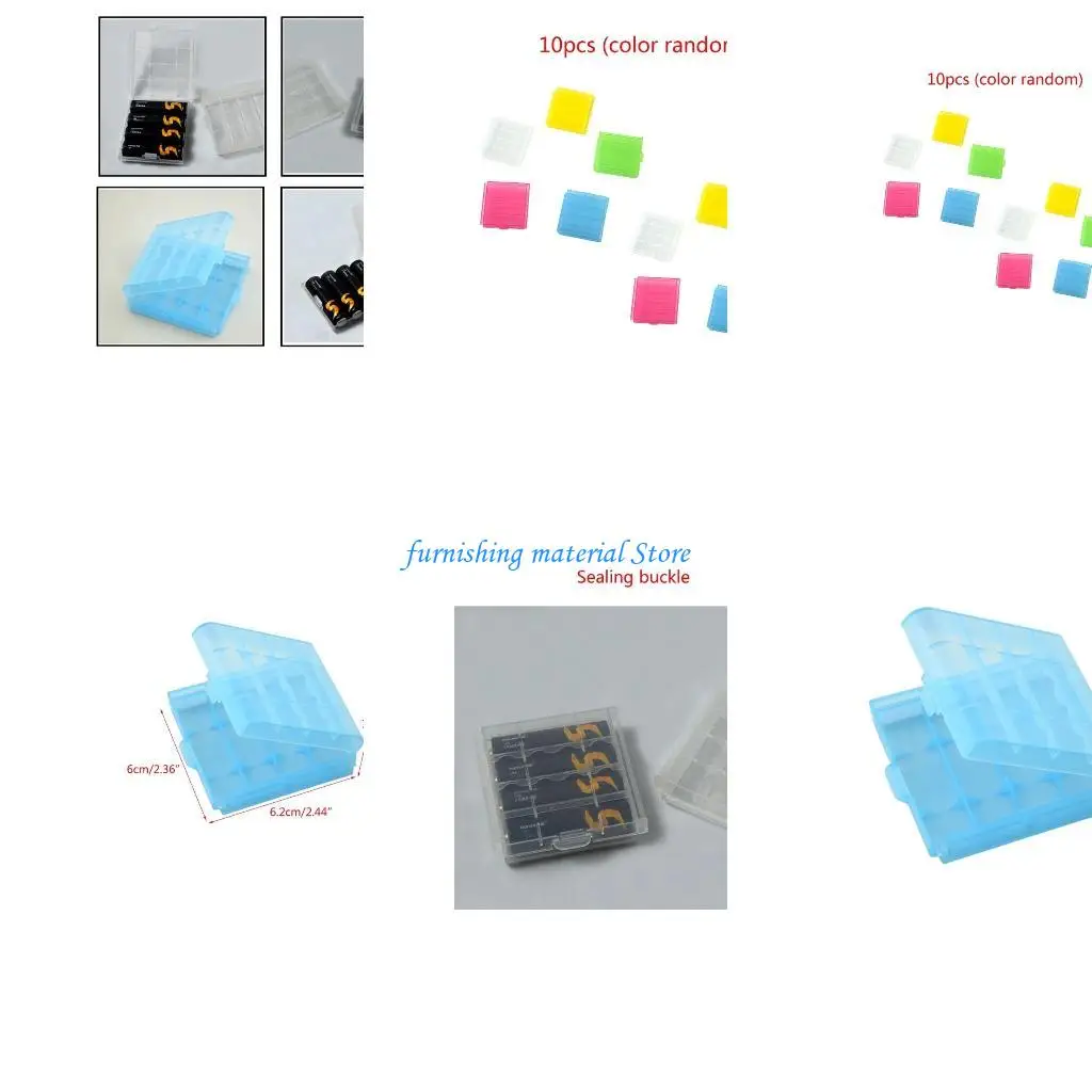 Y5GD Pack of 10 Plastic Case Holder for 14500 AA AAA Battery Box Storage Box Cover Container Bag Case Box Case
Y5GD Pack of 10 Plastic Case Holder for 14500 AA AAA Battery Box Storage Box Cover Container Bag Case Box Case