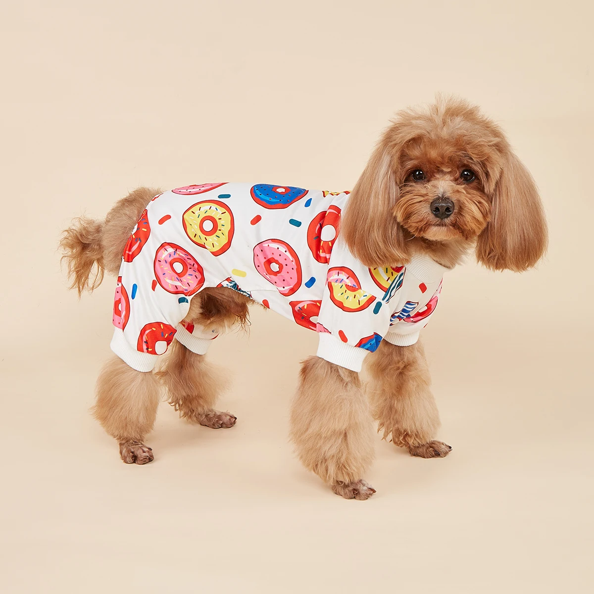 Dog Pajamas Pjs Spring Summer Dog Clothes for Small Dogs Girl Boy Medium Size Dogs, Doughnut Pattern Puppy Clothes
Dog Pajamas Pjs Spring Summer Dog Clothes for Small Dogs Girl Boy Medium Size Dogs, Doughnut Pattern Puppy Clothes