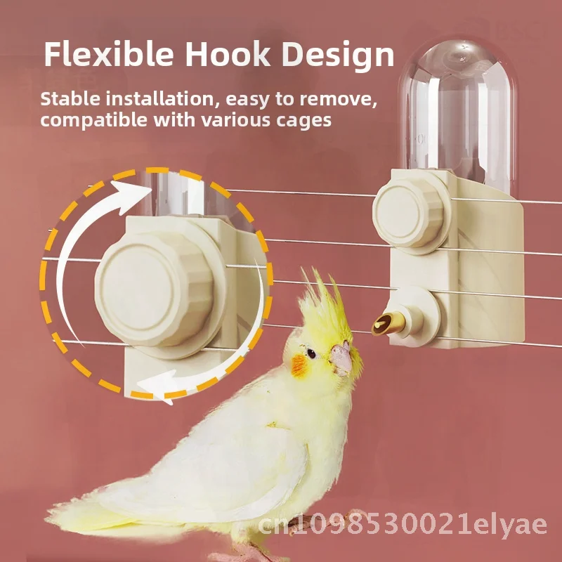 Large Capacity Transparent Water Feeder for Small Pets Bird Starling Rabbit Totoro Hanging Cage Drinkert Ball Kettle
Large Capacity Transparent Water Feeder for Small Pets Bird Starling Rabbit Totoro Hanging Cage Drinkert Ball Kettle