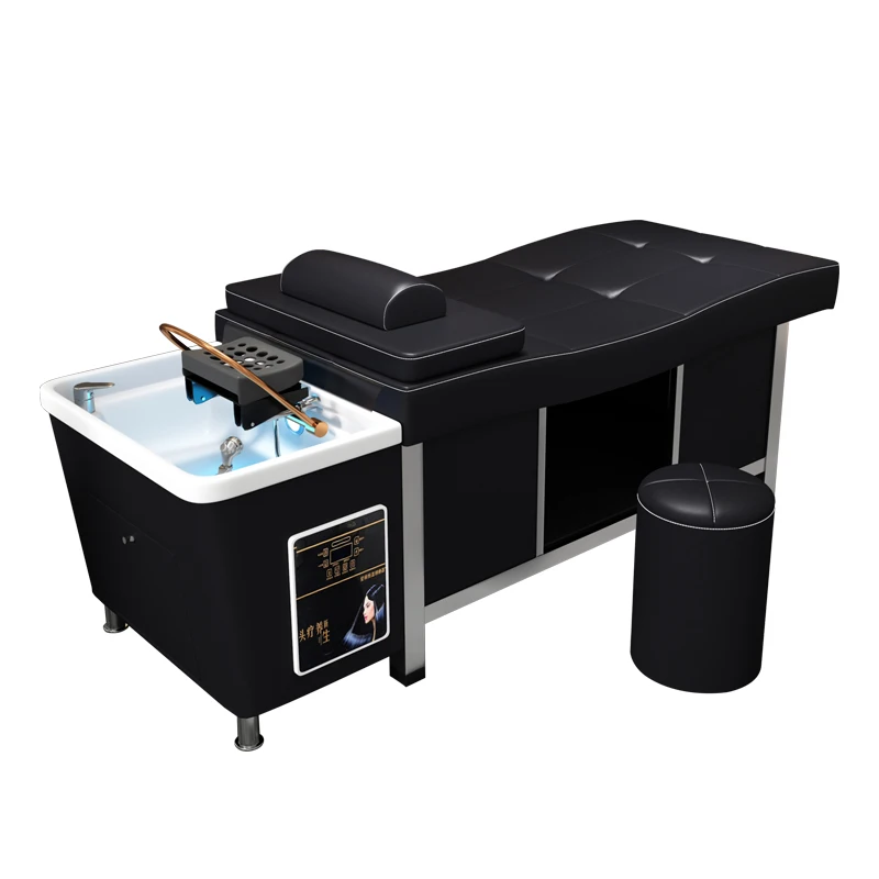 Curved hair treatment shampoo bed hair salon special water circulation fumigation Thai massage stainless steel
Curved hair treatment shampoo bed hair salon special water circulation fumigation Thai massage stainless steel