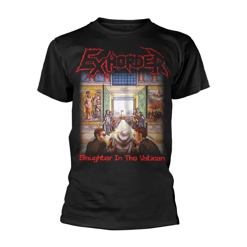 Exhorder 'Slaughter In The Vatican' T shirt - NEW
Exhorder 'Slaughter In The Vatican' T shirt - NEW