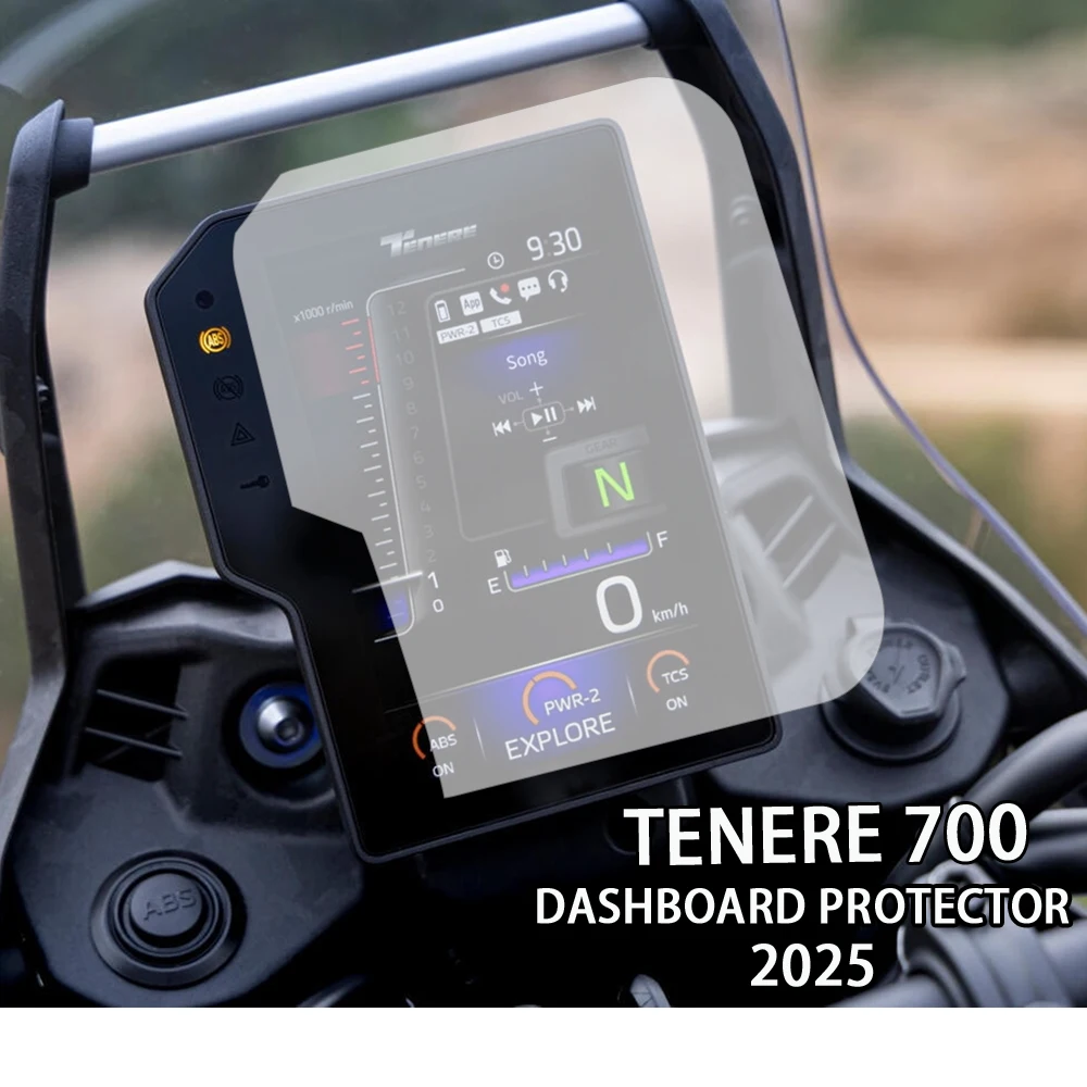 Tenere 700 2025 Motorcycle Protection Instrument Film For Yamaha Tenere 700 Scratch Cluster Screen Dashboard Accessories