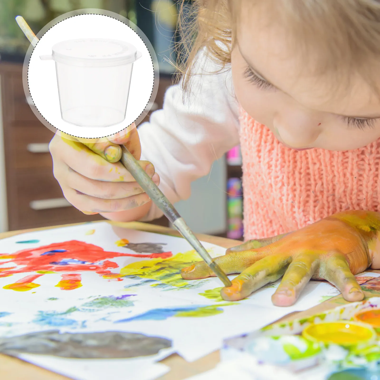 100pcs Mini Plastic Cups For Pigment Storage Watercolor Mixing Glue Clay Powder Nail Decors Sequins Foam Balls Art Supplies
100pcs Mini Plastic Cups For Pigment Storage Watercolor Mixing Glue Clay Powder Nail Decors Sequins Foam Balls Art Supplies