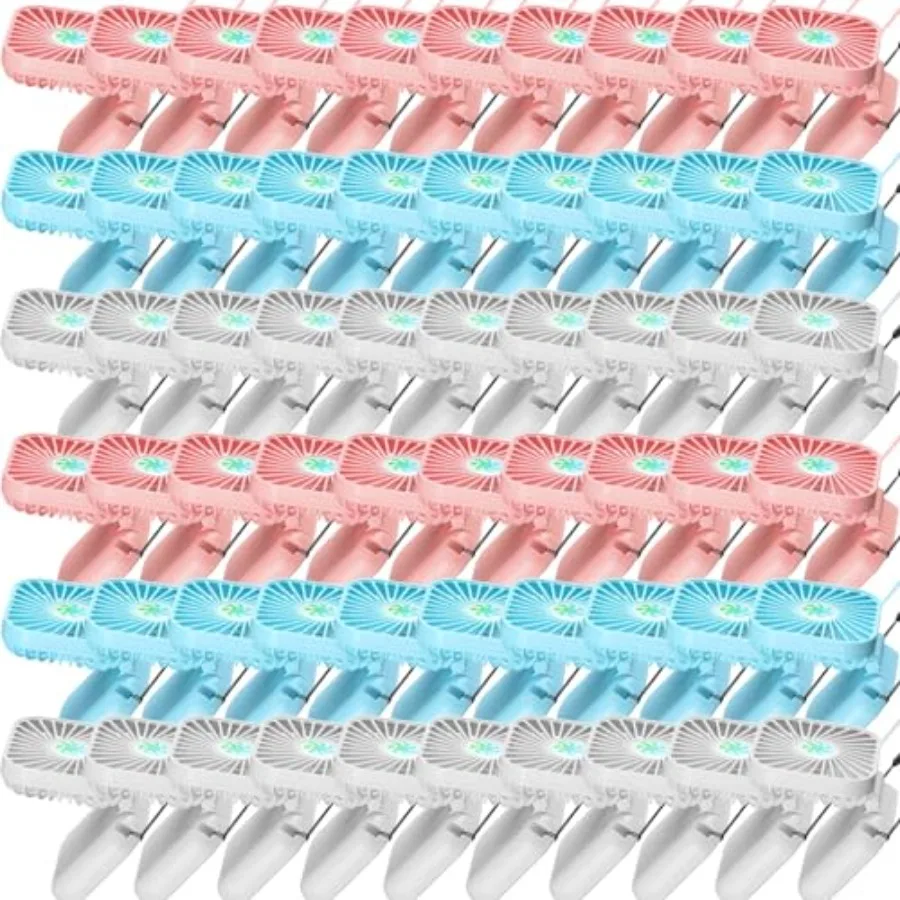 60 Pack Mini Necklace Fans Bulk USB Rechargeable Handheld Folding Fan with 3 Speeds, Quiet Personal Cooling Fans Bulk Gifts for
60 Pack Mini Necklace Fans Bulk USB Rechargeable Handheld Folding Fan with 3 Speeds, Quiet Personal Cooling Fans Bulk Gifts for