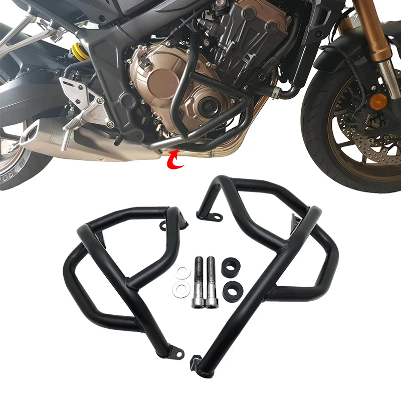 For HONDA CB650R Engine Guard Crash Bar Frame Bumper CB650 R CB 650R 2019-2022 2021 Motorcycle Fall Protection Protector
For HONDA CB650R Engine Guard Crash Bar Frame Bumper CB650 R CB 650R 2019-2022 2021 Motorcycle Fall Protection Protector