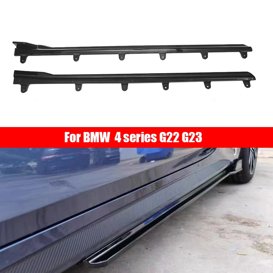 For BMW 4 series G22 G23 2020+ Bright Black Side Skirts Splitters Cupwings glossy black Winglets Canards Apron Upgrade body kit
For BMW 4 series G22 G23 2020+ Bright Black Side Skirts Splitters Cupwings glossy black Winglets Canards Apron Upgrade body kit