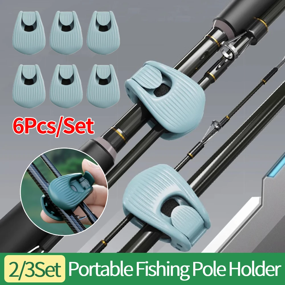 2/3Set 6Pcs/Set Fishing Rod Holder Multifunctional Rod Rack Fishing Rod Holder Fixer Clip For Freshwater Rods Fishing Accessorie
2/3Set 6Pcs/Set Fishing Rod Holder Multifunctional Rod Rack Fishing Rod Holder Fixer Clip For Freshwater Rods Fishing Accessorie