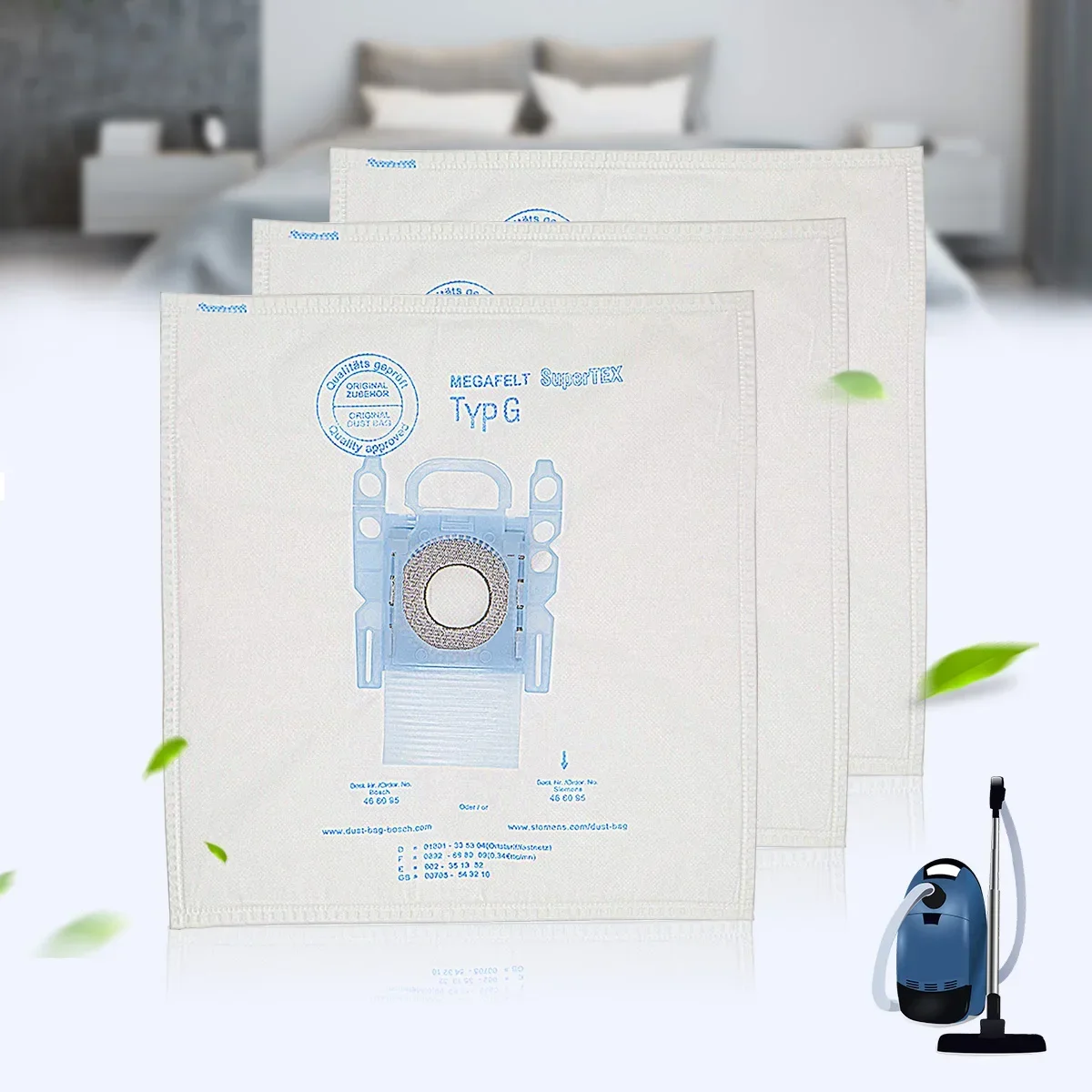 Cloth Dust Filter Bag for Bosch & Siemens BSG7 BSG6 BSGL3126GB GL30 Type G Vacuum Cleaner Spare Parts Accessories
Cloth Dust Filter Bag for Bosch & Siemens BSG7 BSG6 BSGL3126GB GL30 Type G Vacuum Cleaner Spare Parts Accessories