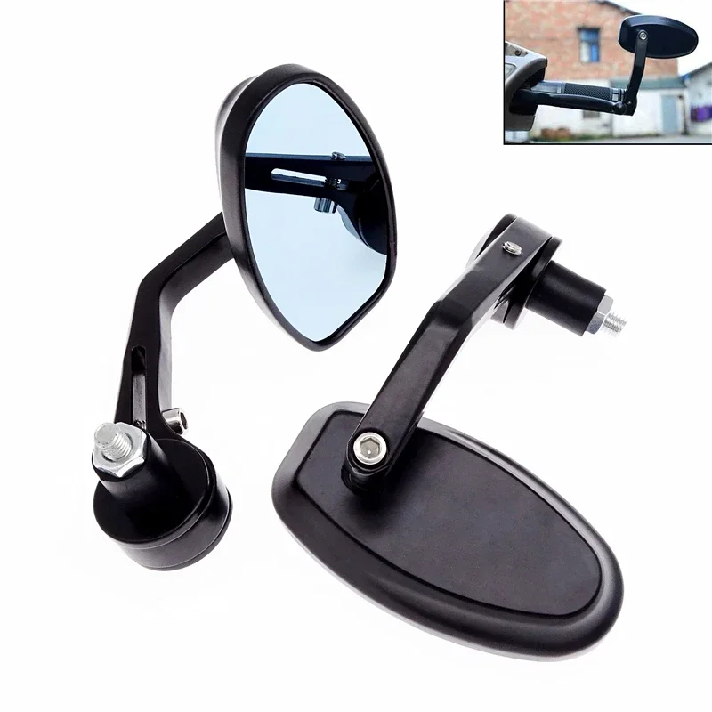 1 Pair 7/8" 22mm Universal Motocycle Handle Bar End Black Rearview Mirrors CNC Aluminum Alloy for BMW Audi Buick Accessories
1 Pair 7/8" 22mm Universal Motocycle Handle Bar End Black Rearview Mirrors CNC Aluminum Alloy for BMW Audi Buick Accessories