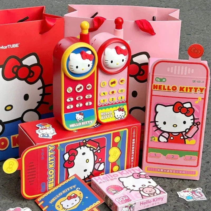 New Hello Kitty Diy Mobile Phone Button Toys Bluetooth Speaker Usb Charging Toys Can Be Record Bluetooth Speaker Ornaments Gift
New Hello Kitty Diy Mobile Phone Button Toys Bluetooth Speaker Usb Charging Toys Can Be Record Bluetooth Speaker Ornaments Gift