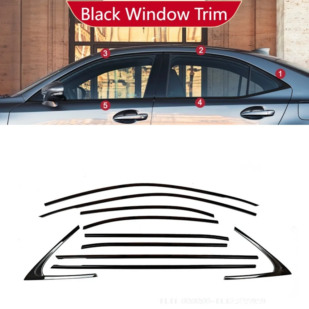For Lexus IS 2013-2020 Year Windows Trim Chrome Black Warrior Style Molding Body Kit Accessories
For Lexus IS 2013-2020 Year Windows Trim Chrome Black Warrior Style Molding Body Kit Accessories