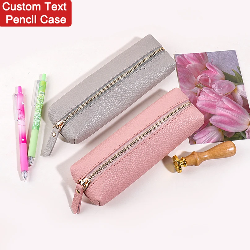Large Capacity Custom Text Pencil Case Back To School Customized Name Pencil Pouch Laser Engraving Personalized Name Pencil Bag
Large Capacity Custom Text Pencil Case Back To School Customized Name Pencil Pouch Laser Engraving Personalized Name Pencil Bag