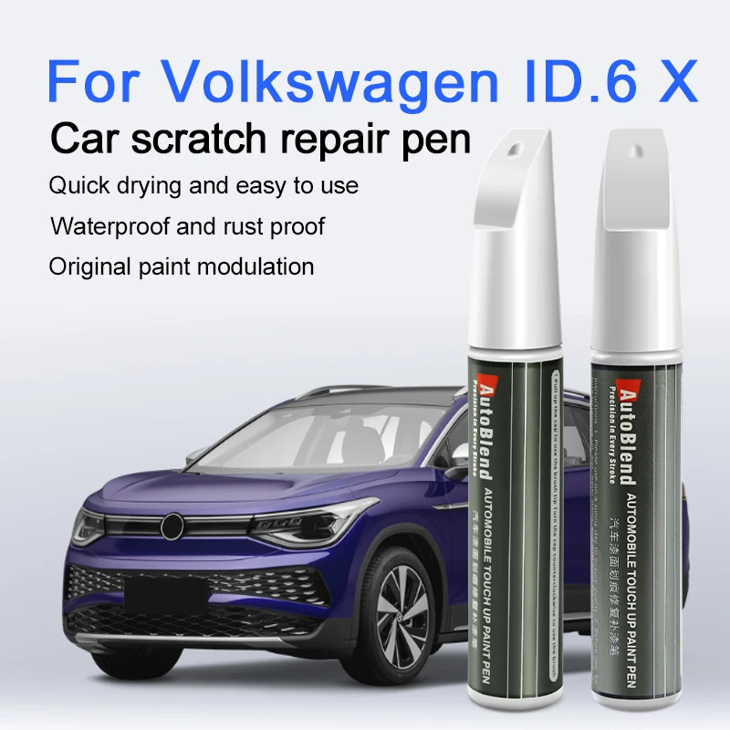 Для Volkswagen ID.6 X Touch-Up Pen Специализированное прозрачное покрытие для ремонта краски и восстановления царапин для восстановления блеска краски
Для Volkswagen ID.6 X Touch-Up Pen Специализированное прозрачное покрытие для ремонта краски и восстановления царапин для восстановления блеска краски