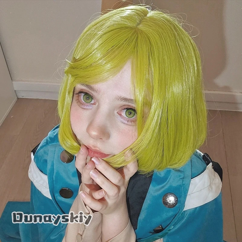 OHaYo*Cosplay Koko Wig Coco 30cm Short Yellowish-green Wig Role Play Anime Heat Resistant Synthetic Wig DIY Halloween Disguise
OHaYo*Cosplay Koko Wig Coco 30cm Short Yellowish-green Wig Role Play Anime Heat Resistant Synthetic Wig DIY Halloween Disguise