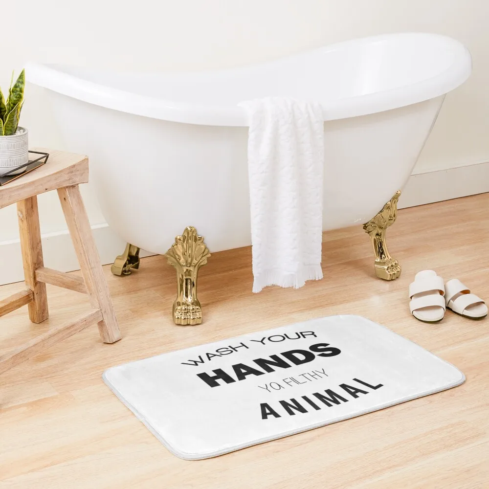 Wash Your Hands Ya Filthy Animal Bath Mat Rooms Carpet Anti Slip Bathroom Carpets Mat
Wash Your Hands Ya Filthy Animal Bath Mat Rooms Carpet Anti Slip Bathroom Carpets Mat
