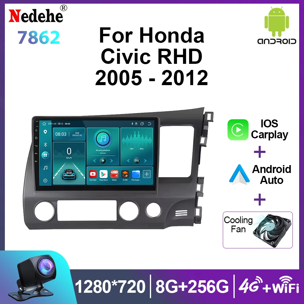 10 "Android 14 Carplay Auto для Honda Civic 8 2005-2012 Автомобильный радиоприемник Стерео Мультимедийный плеер GPS-навигация 2 Din Авторадио Wi-Fi
10 "Android 14 Carplay Auto для Honda Civic 8 2005-2012 Автомобильный радиоприемник Стерео Мультимедийный плеер GPS-навигация 2 Din Авторадио Wi-Fi
