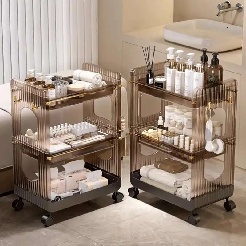 Modern Luxury Rolling Cart Nordic Multifunction Beauty Salon Storage Salon Trolley Utility Salon Furniture Kosmetik Wagen FYST
Modern Luxury Rolling Cart Nordic Multifunction Beauty Salon Storage Salon Trolley Utility Salon Furniture Kosmetik Wagen FYST