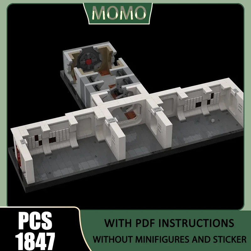 Star Movie Moc Building Blocks Hallway Expansion Model Technology Brick DIY Assembly Creative Model Construction Holiday Toy
Star Movie Moc Building Blocks Hallway Expansion Model Technology Brick DIY Assembly Creative Model Construction Holiday Toy