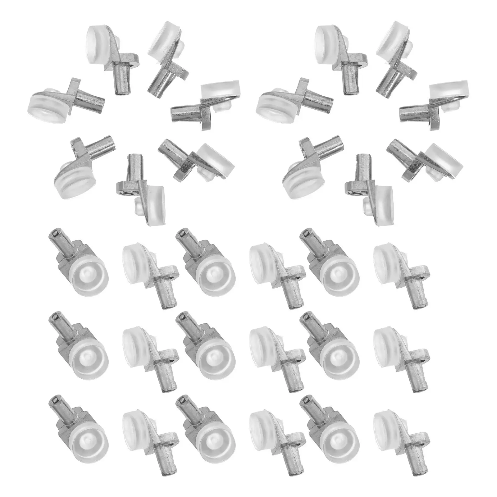 30 шт. силиконовых прозрачных опорных штифтов для полок, сверхпрочные, для кухонной мебели и книжных полок
30 шт. силиконовых прозрачных опорных штифтов для полок, сверхпрочные, для кухонной мебели и книжных полок