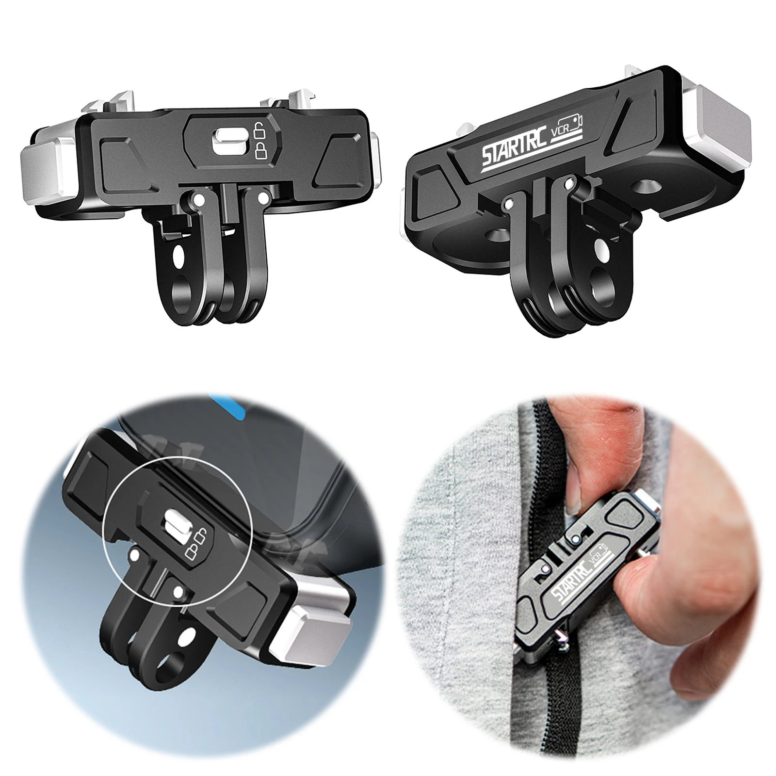 Magnetic Adapter Mount Aluminum Alloy Quick Release Mount Camera Mount Adapter for Insta360 X5 Accessories
Magnetic Adapter Mount Aluminum Alloy Quick Release Mount Camera Mount Adapter for Insta360 X5 Accessories